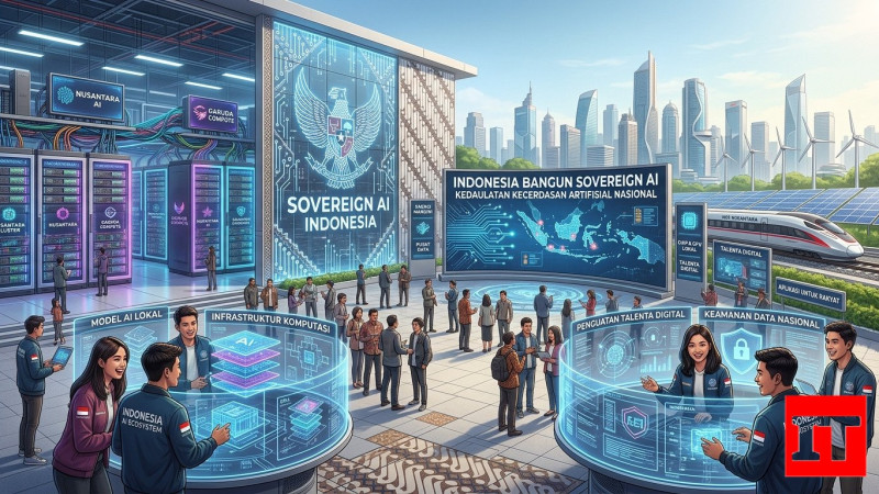 Indonesia Mulai Bangun Sovereign AI, Bukan Lagi Sekadar Pengguna Teknologi AI Asing