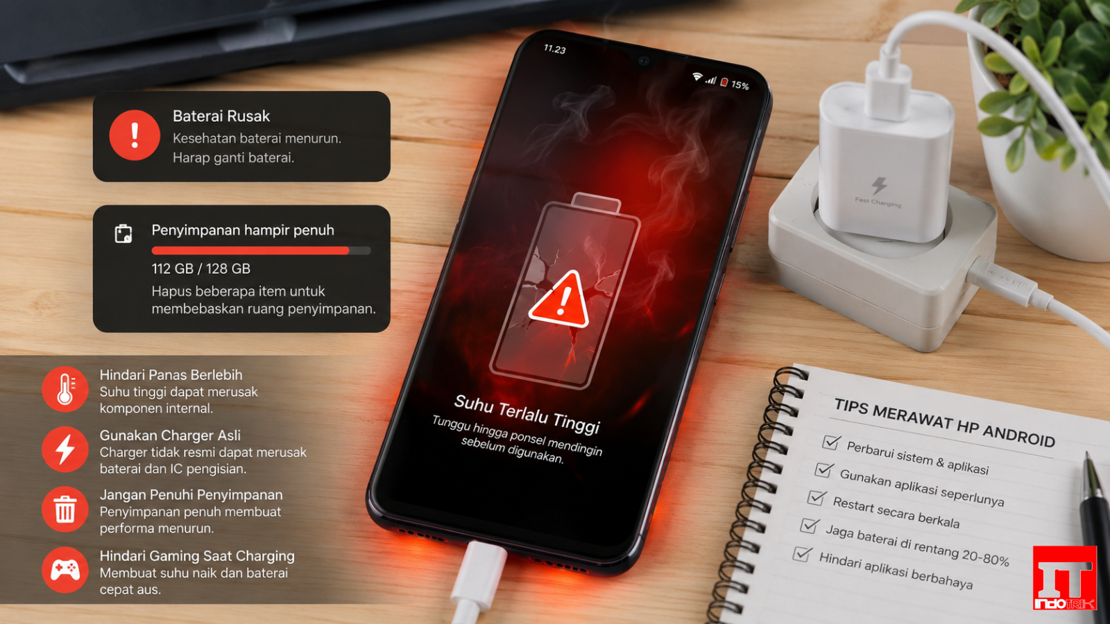 STOP! 7 Kebiasaan Ini Diam-Diam Merusak HP Android Anda