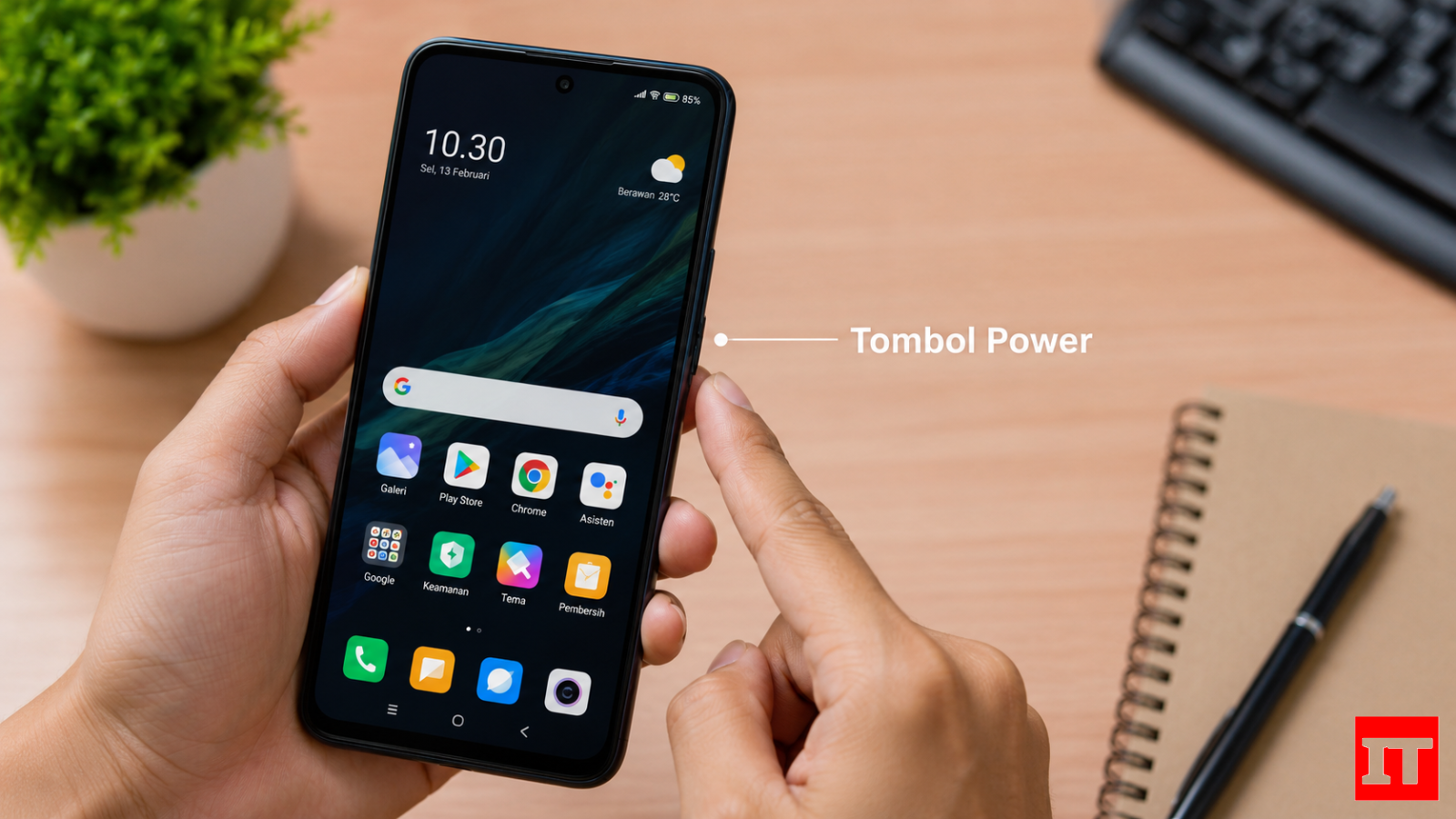 Cara Membuat Tombol Power HP Android Tetap Awet Tanpa Root — Artikel