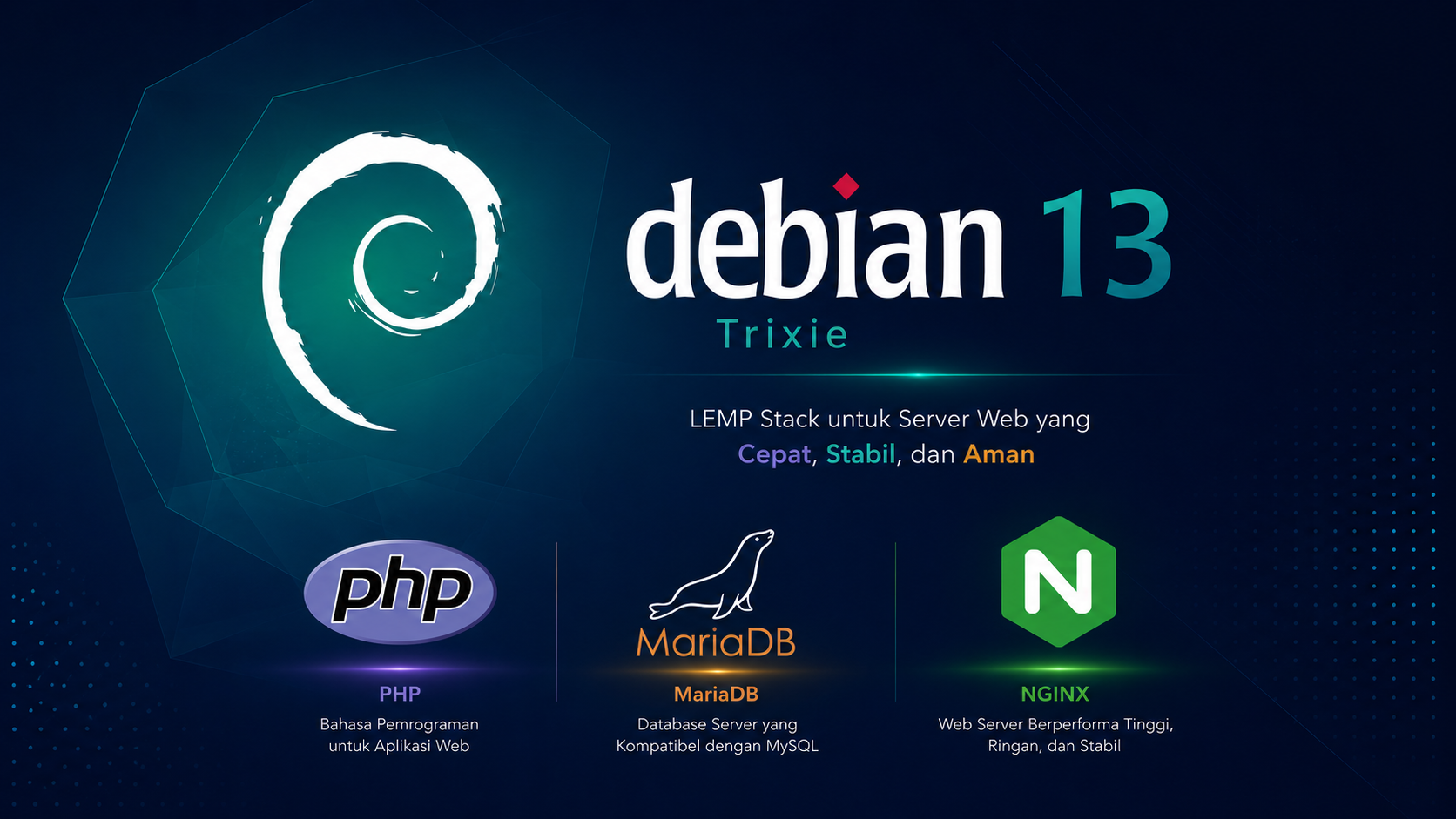 Tutorial Lengkap Instalasi LEMP Stack di Debian: Nginx, PHP, dan MariaDB